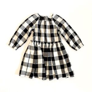 Crewcuts 5T Shimmer Buffalo-Plaid Dress